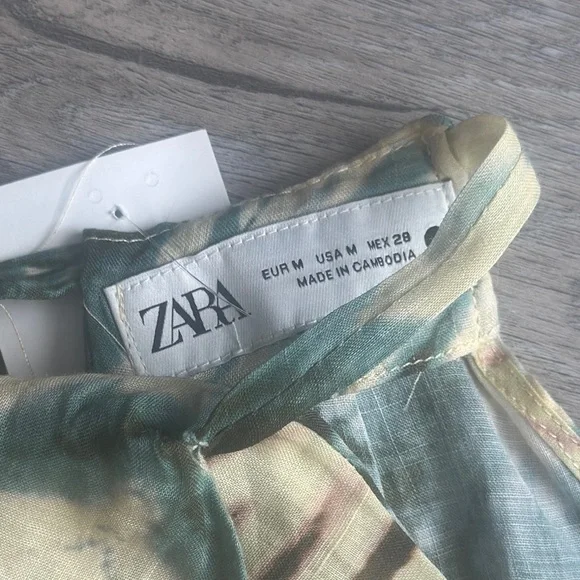 Zara Multicolor Top - Picture 3 of 5